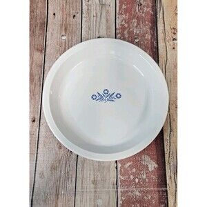 Corning Ware Blue Cornflower P-309 Pie Baking Dish Pan Plate 9" x 1.25"
